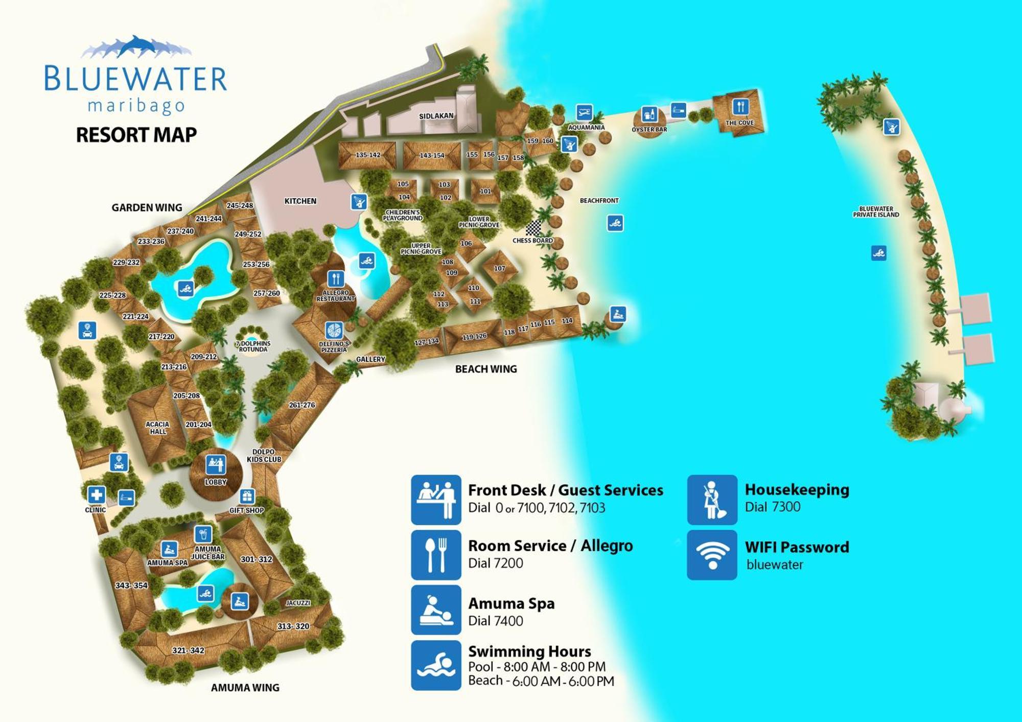 Bluewater Maribago Beach Resort Lapu-Lapu City Eksteriør bilde